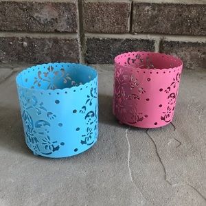 Double Set of Candle Holders